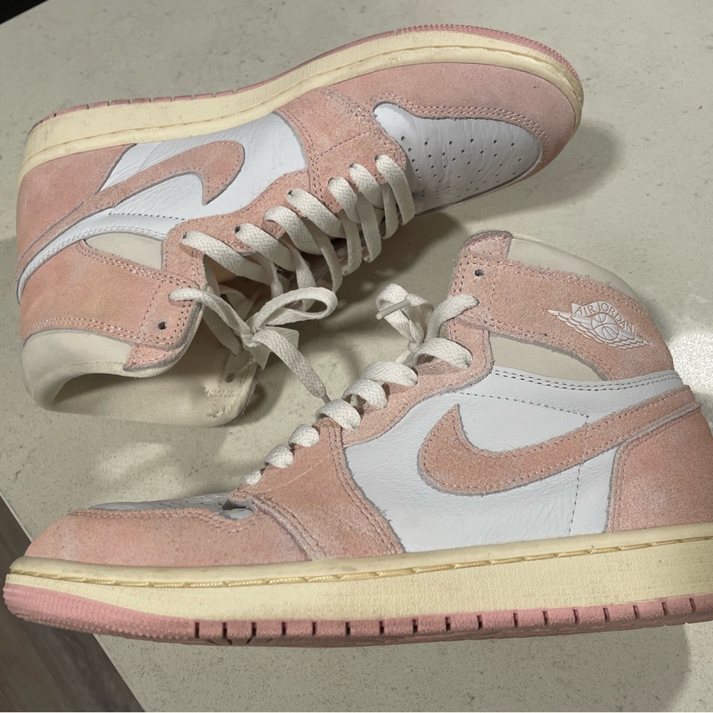 Nike air Jordan Retro high OG 1 white sail muslin size 9 women’s EUR 40.5